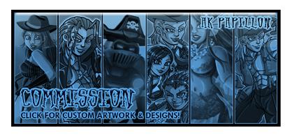 COMMISSION. Click for custom artwork & designs!